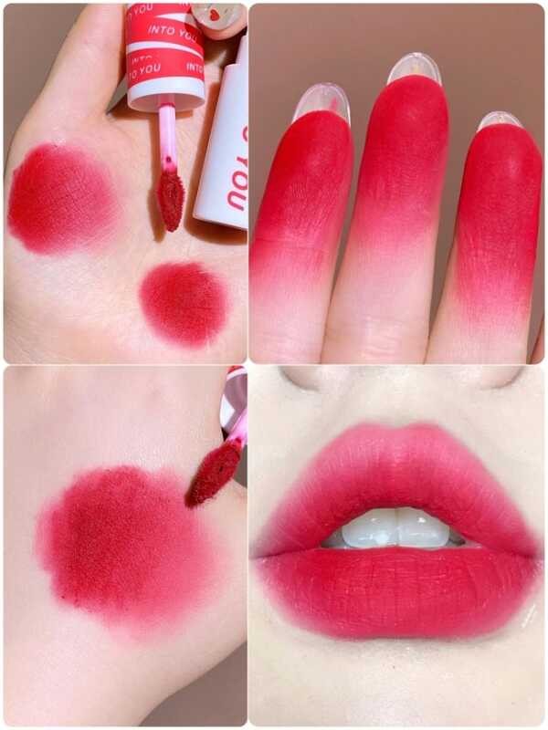 ▣ Into You Matte Lip Mud นักเรียน เวอร์ชัน สีขาว Enhancing Lipstick ผู