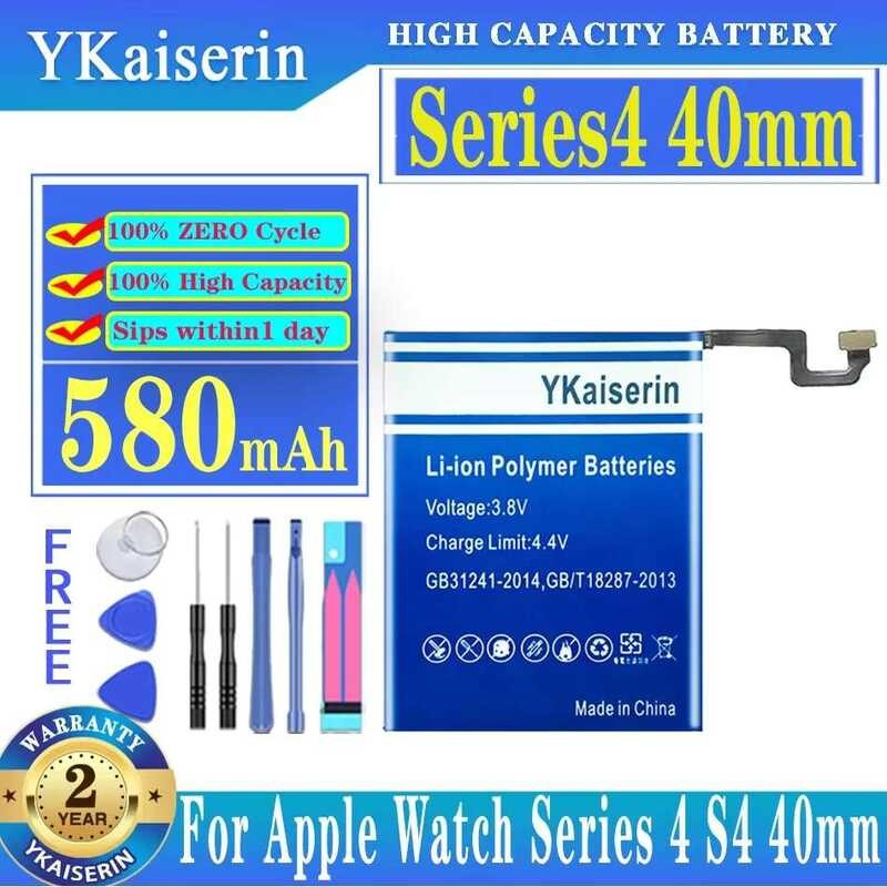 YKaiserin Series4 40mm 580mAh Replacement Battery For Apple Watch iWatch Series 4 S4 40mm High Capac