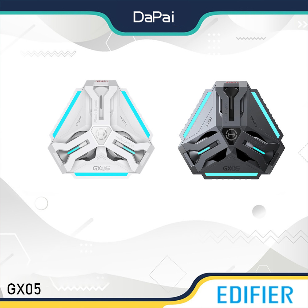 Edifier GX05 หูฟังบลูทูธ หูฟังไร้สายใหม่สําหรับเล่นเกม, Esports, ลดเสียงรบกวนการโทร