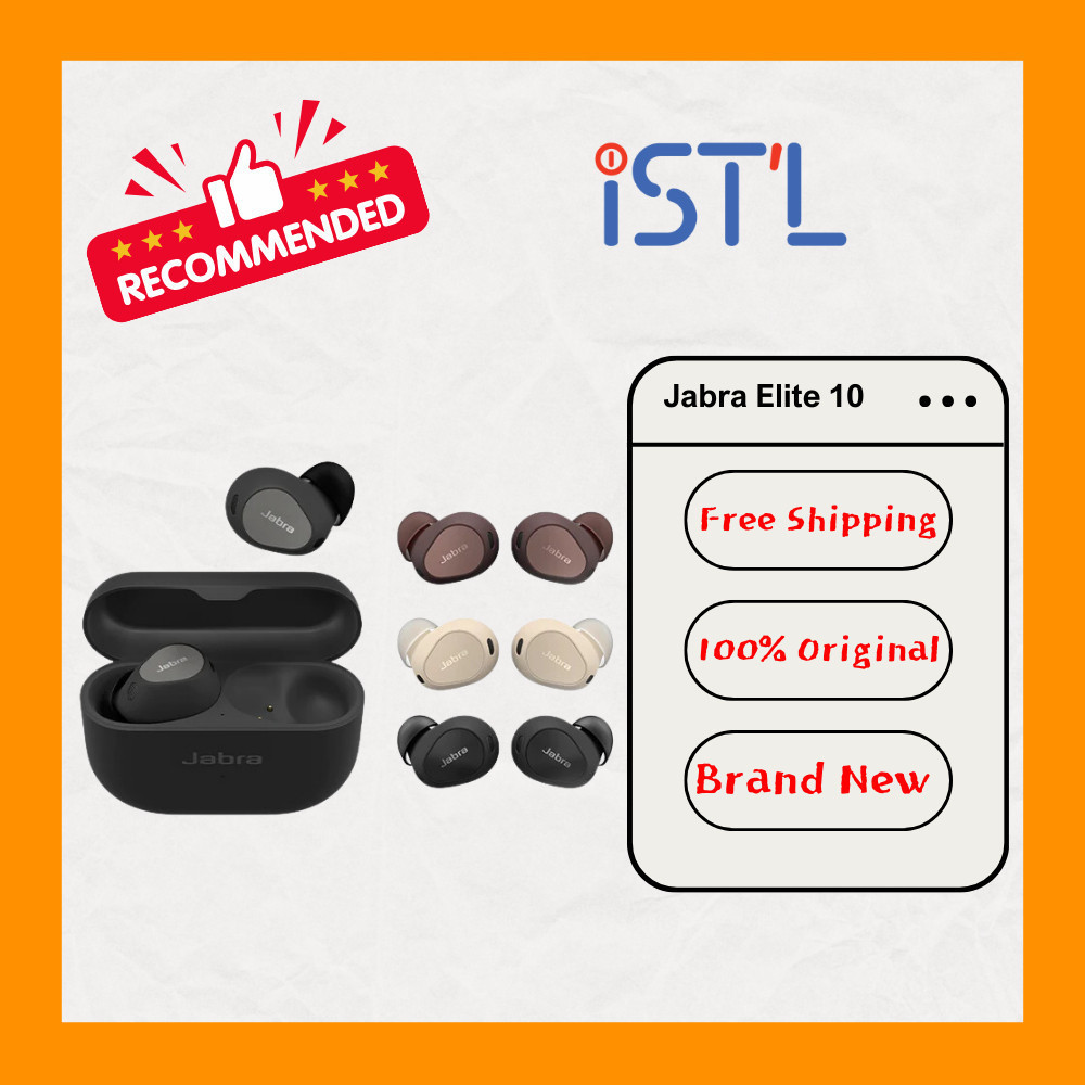 Jabra Elite 10 Dolby Atmos True Wireless ANC Bluetooth Headphones