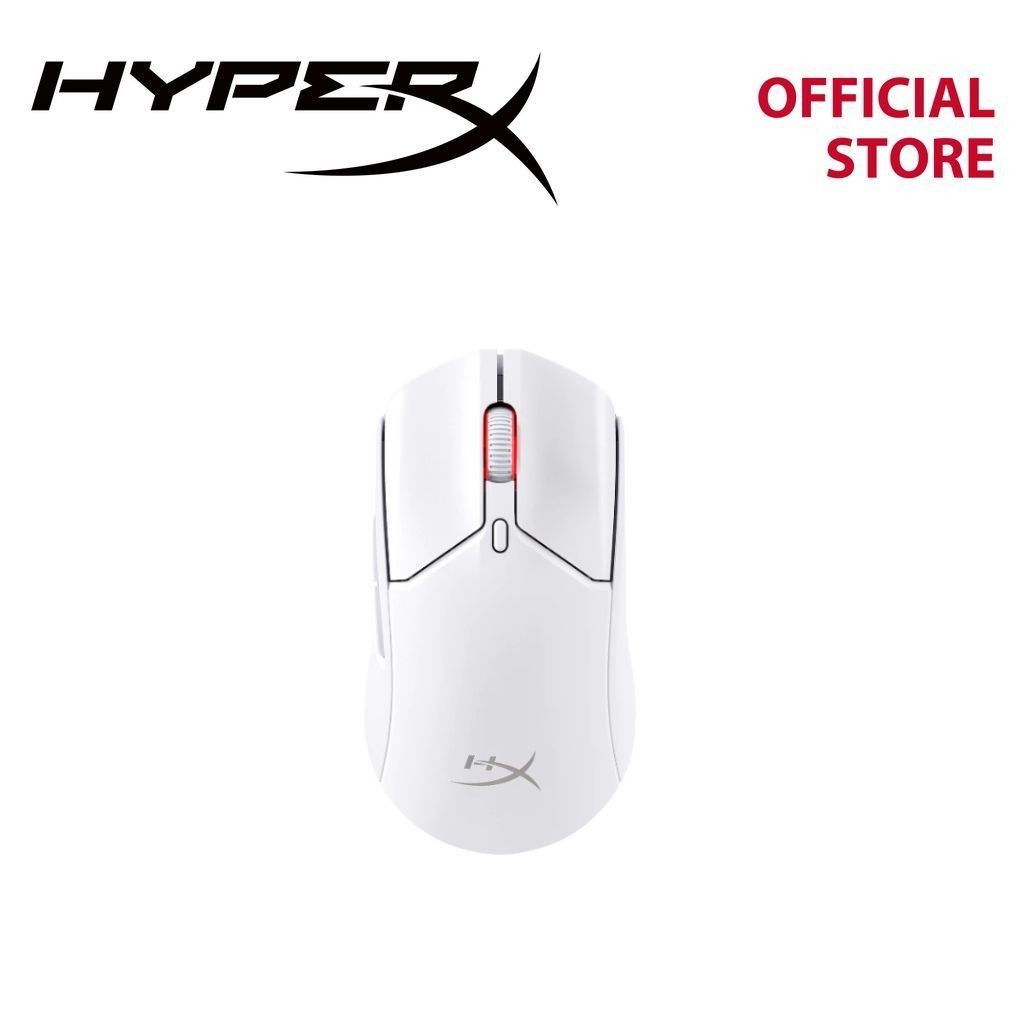 HyperX Pulsefire Haste 2 Wireless Gaming Mouse เมาส์ไร้สาย เมาส์เกมมิ่ง (White) (6N0A9AA)