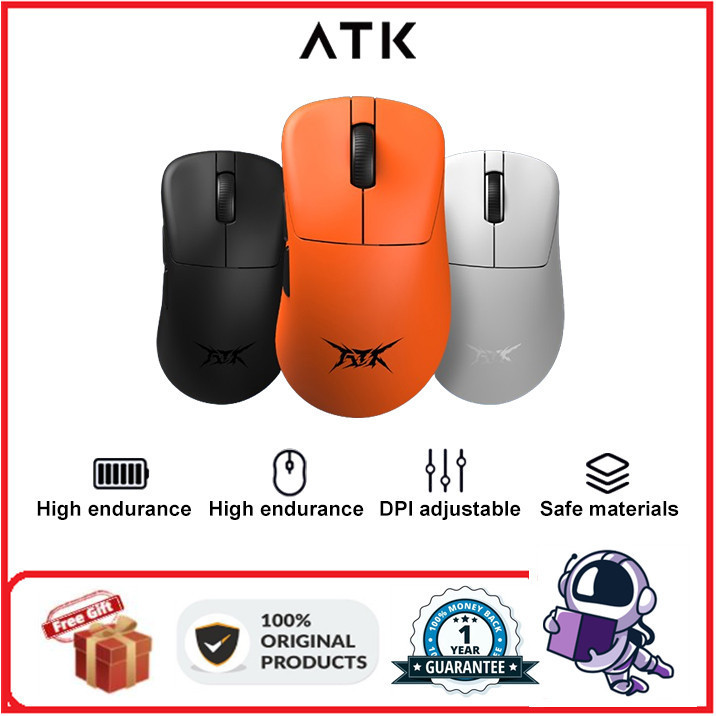 Atk Z1 Wireless Dual Mode Gaming Mouse Time of Ultra Long Endurance