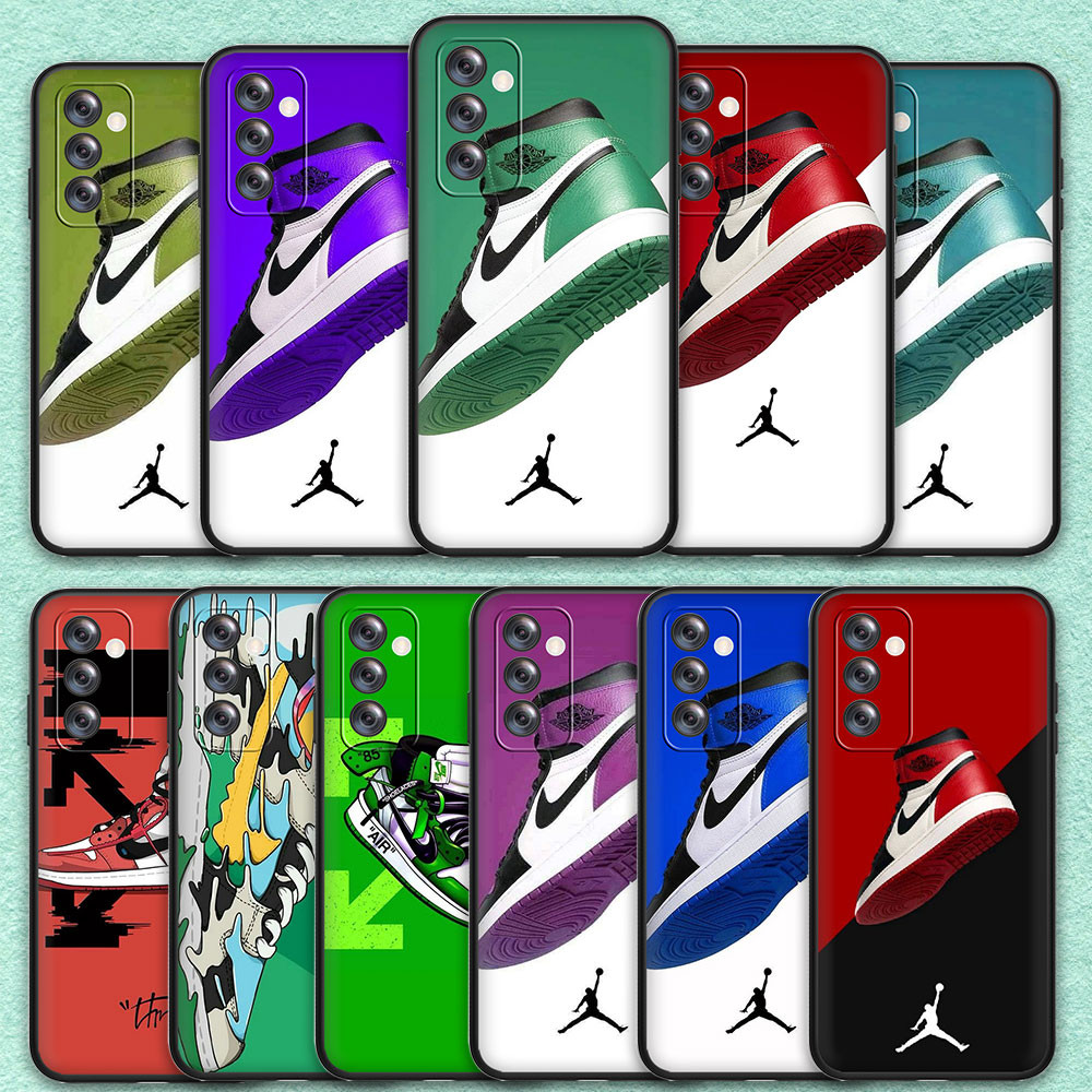 Realme 7 7i 7Pro C17 8i 8 8Pro 4G 8s 8 5G EB44 Air Jordanซิลิโคนอ่อนนุ่มเคสโทรศัพท์