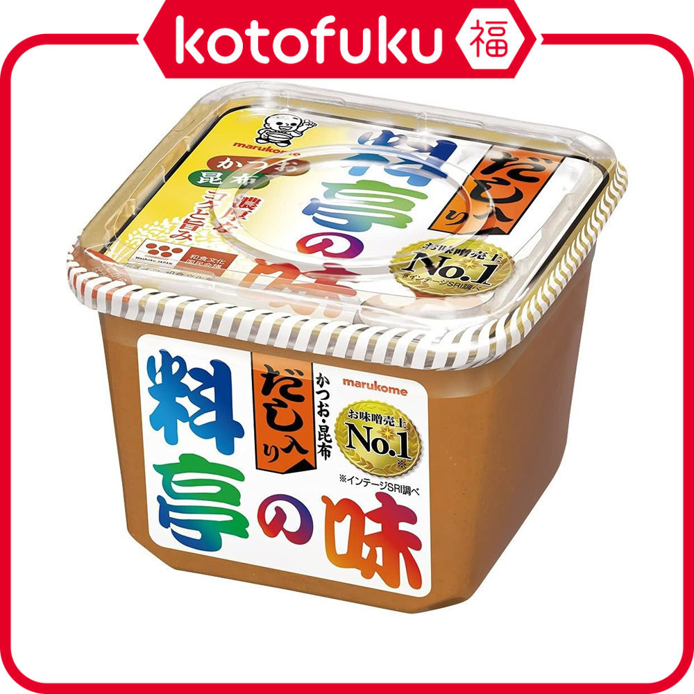 Marukome Ryotei no Aji Miso Paste with Dashi (750g) JP