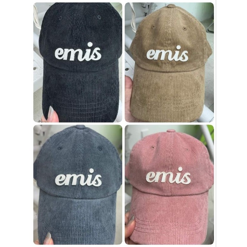 ♞เปิดจองหมวก  emis ลูกฟูกใหม่ ,หมวกลายสก๊อต hje