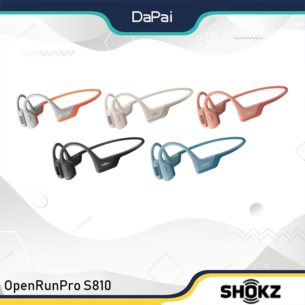 Shokz OpenRunPro S810 หูฟังบลูทูธไร้สาย Bone Conduction Sports Open End