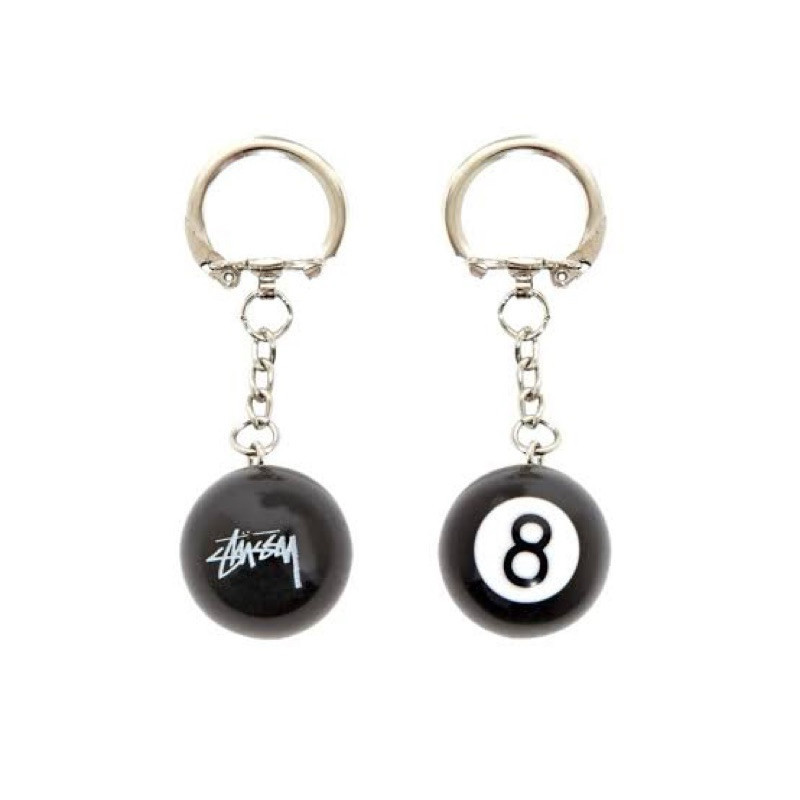 พวงกุญแจ stussy 8ball จาก stussy japan original