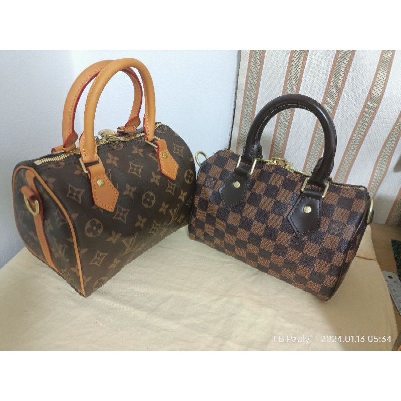 2024 Louis Vuitton monogram canvas speedy 20ban used bag like new good condition good price