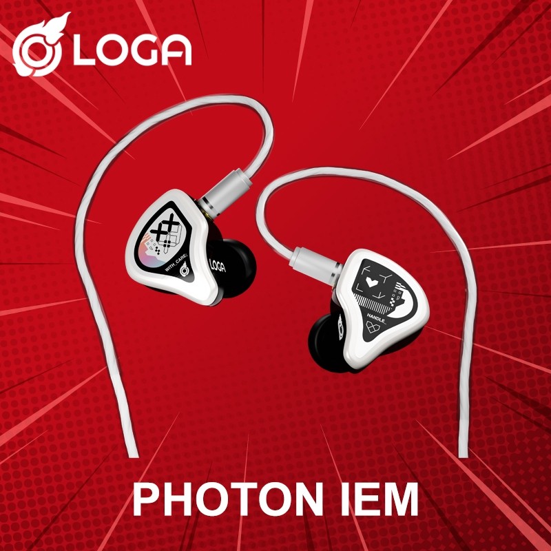 หูฟังเกมมิ่ง LOGA Photon IEM ประกันศูนย์ 2 ปี