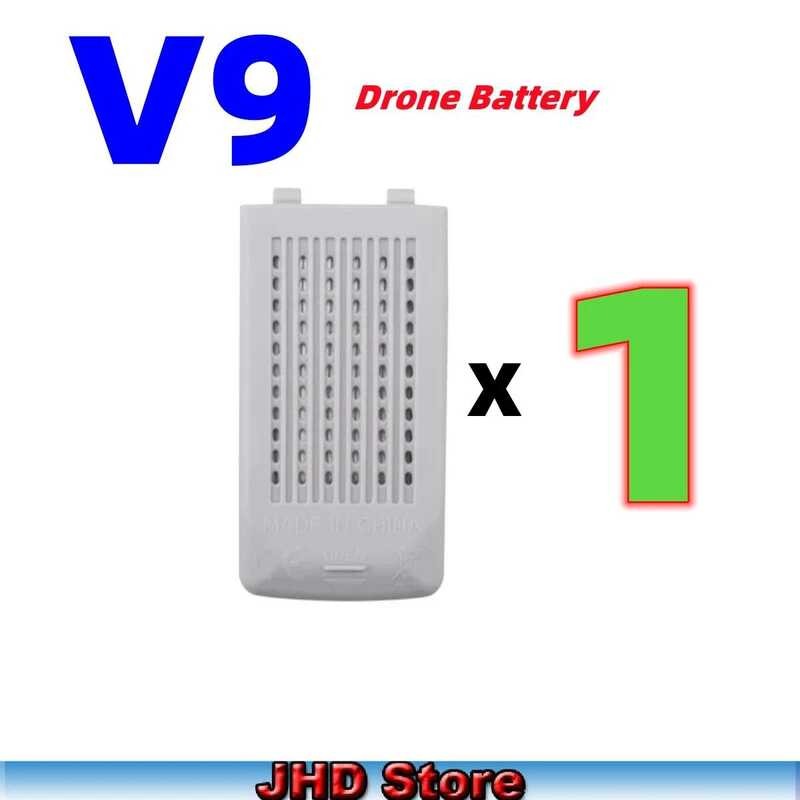 ▥ JHD Bateria 4Drc V9 Mini แบตเตอรี่เดิม 3.7V 800Mah RC Drone แบตเตอรี่ 4D-V9 อุปกรณ์เสริมแบตเต