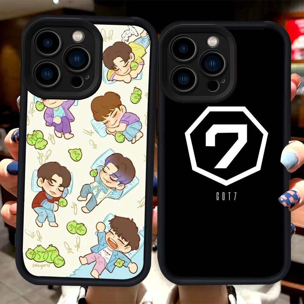 S-12 GOT7 Band Case Case สําหรับ iPhone 11 8 7 14 12 13 Pro Max Plus Cover