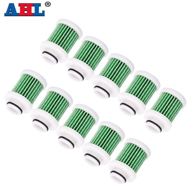 1/2/3/4/6/10 ชิ้นนอกมอเตอร์หลักการใช้กรองสําหรับ Yamaha F50 - F115 18-7979 6D8-WS24A-00 6D8-24563-00