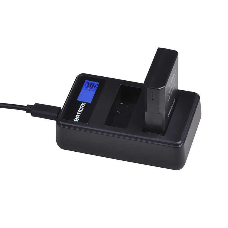 ▥ 2X En-El14 En-El14a Enel14 EN El14 El14a แบตเตอรี่ + LCD USB Dual Charger สําหรับ Nikon D3100