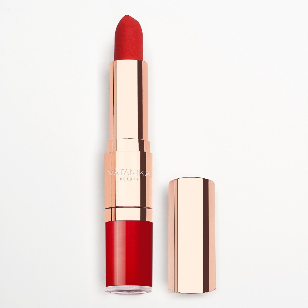 VATANIKA BEAUTY - CRIMSON PEAK NO.03 - THE HERO DUO LIPSTICK & LIP GLOSS