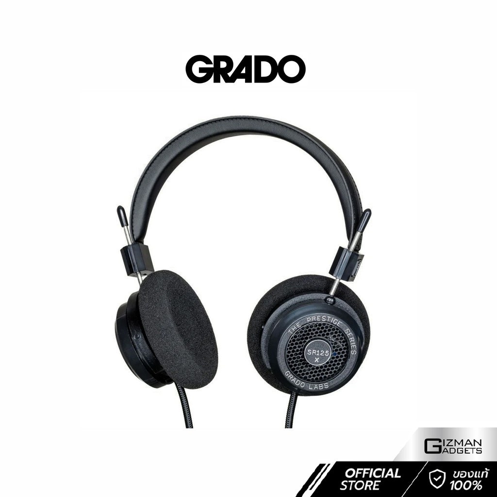 Grado รุ่น SR125x หูฟัง เสียงเบสที่คุณภาพดีมาก ๆ เหมาะกับทุกเพลงทุกแนว คุ้มเกินราคา รับประกันสิค้า
