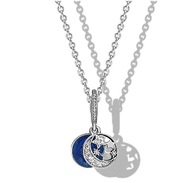 ,,Pandora แท้ สร้อย Pandora ของแท้ Pandora necklace The Star of the Stars แพนโดร่า ของแท้ 100%