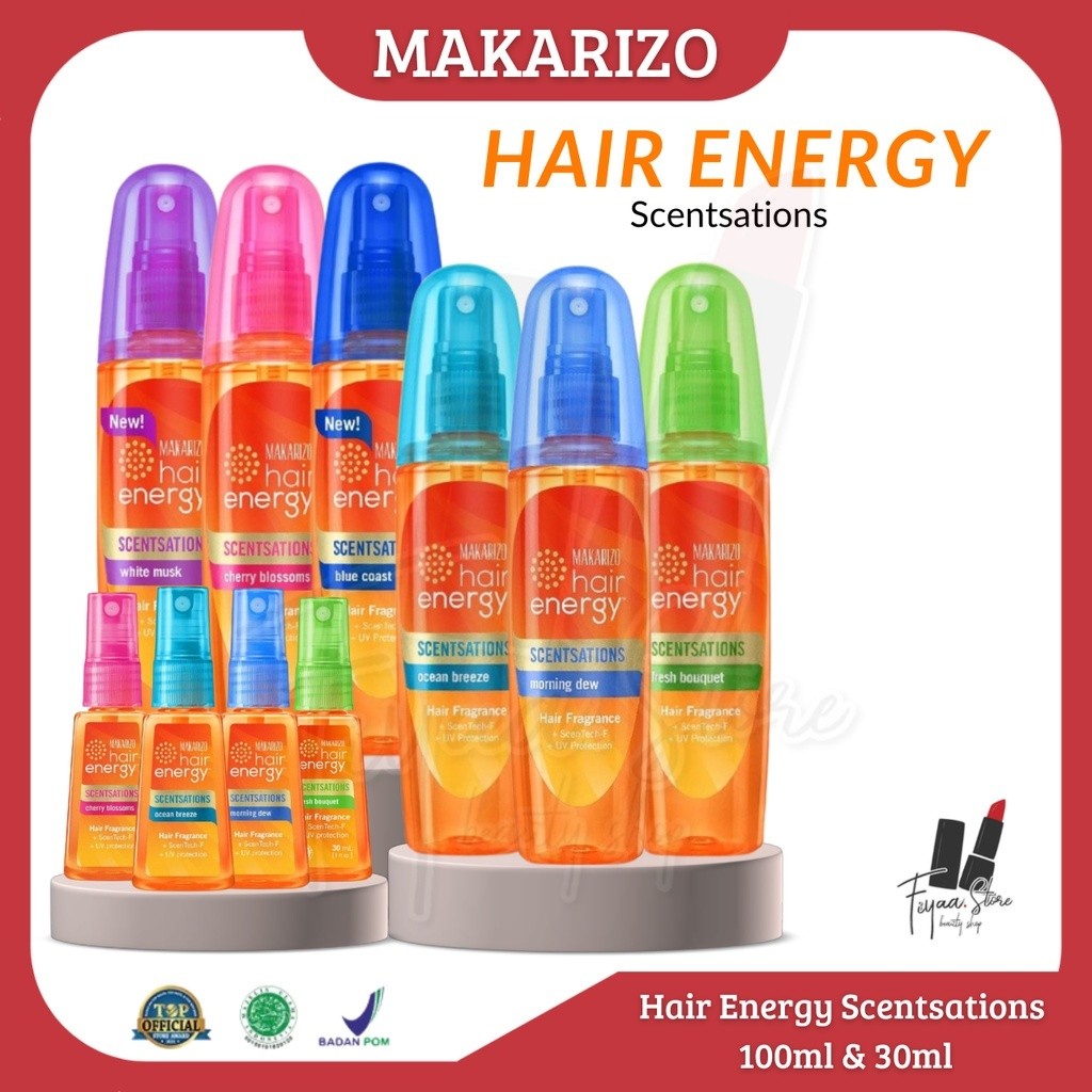 ในสต็อก Makarizo Hair Energy Scentsations 100ml & 30ml