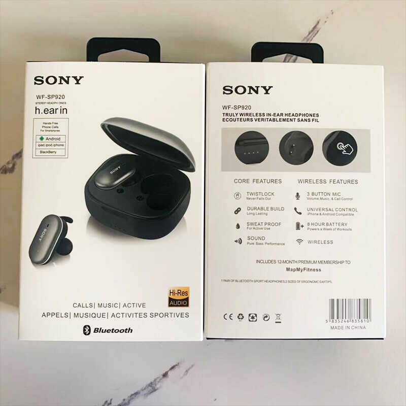 SONY WF-SP920ของแท หูฟังเพลงสเตอริโอหูฟังบลูทูธเบสไร้สาย