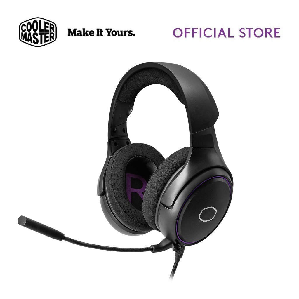 ในสต็อก ชุดหูฟังเกมมิ่งแบบมีสาย Cooler Master MH630 พร้อมเสียง Hi-Fi, ไมค์บูมรอบทิศทาง
