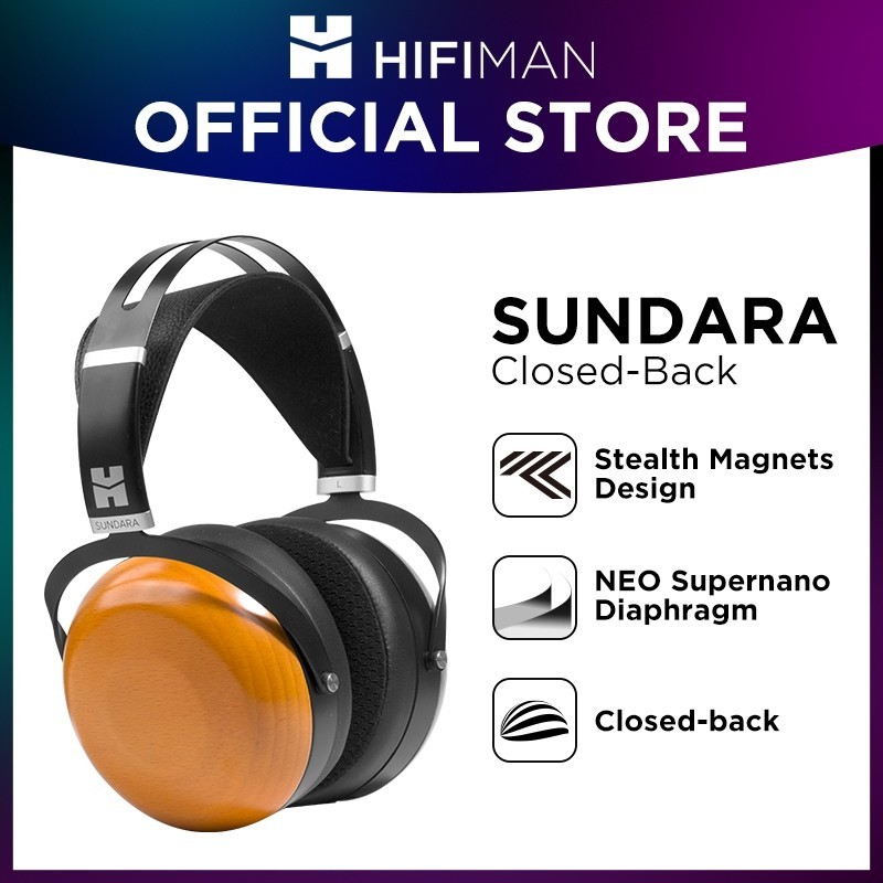 Hifiman SUNDARA หูฟังอินเอียร์ Hi-Fi แบบมีสาย แม่เหล็ก ถอดได้ ถอดออกได้ สําหรับบ้าน สตูดิโอ บันทึกเ