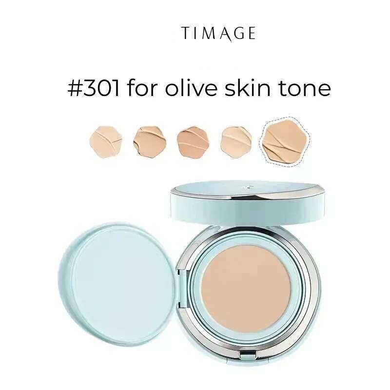 ▥ TIMAGE Caitang Native Skin Brightening Cushion Cream Foundation คอนซีลเลอร์ให้ความชุ่มชื้น Or