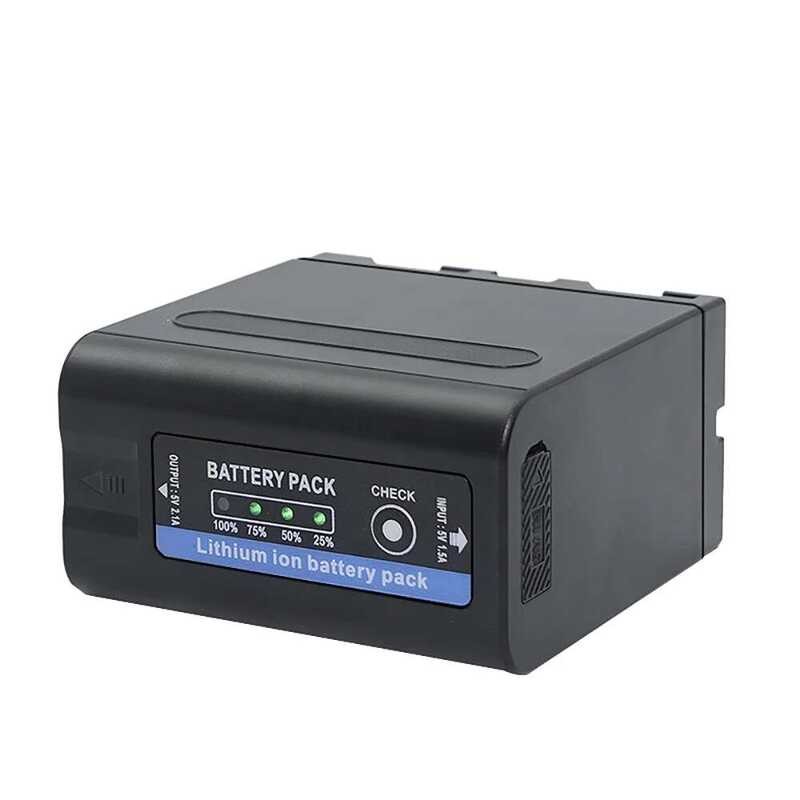 ❃ Np-F980แบตเตอรี่  Np-F950 Np-F970 Np-F930 NP F970แบตเตอรี่สำหรับ Sony F550 F570 Qm91d Np-F975แ ❃
