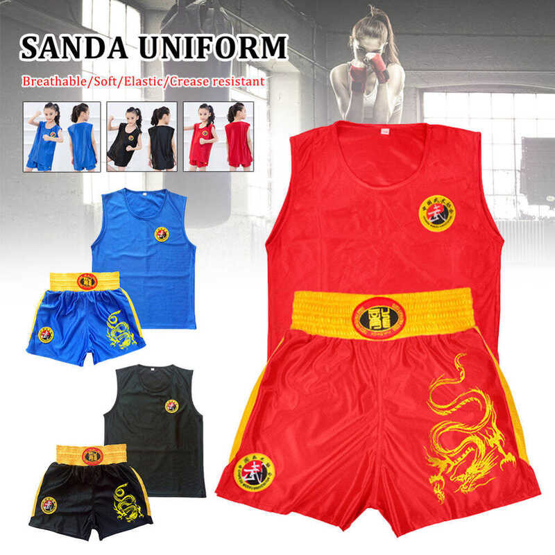 LY TX 110-190Cm Dobok Children   Suit Uniform Clothes Unisex Taekwondo Long Sleeves Karate Juji
