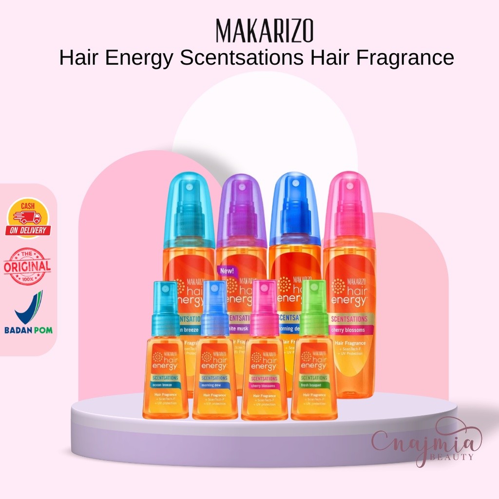 ในสต็อก Najmia-makarizo Hair Energy Scentsations Hair Mist