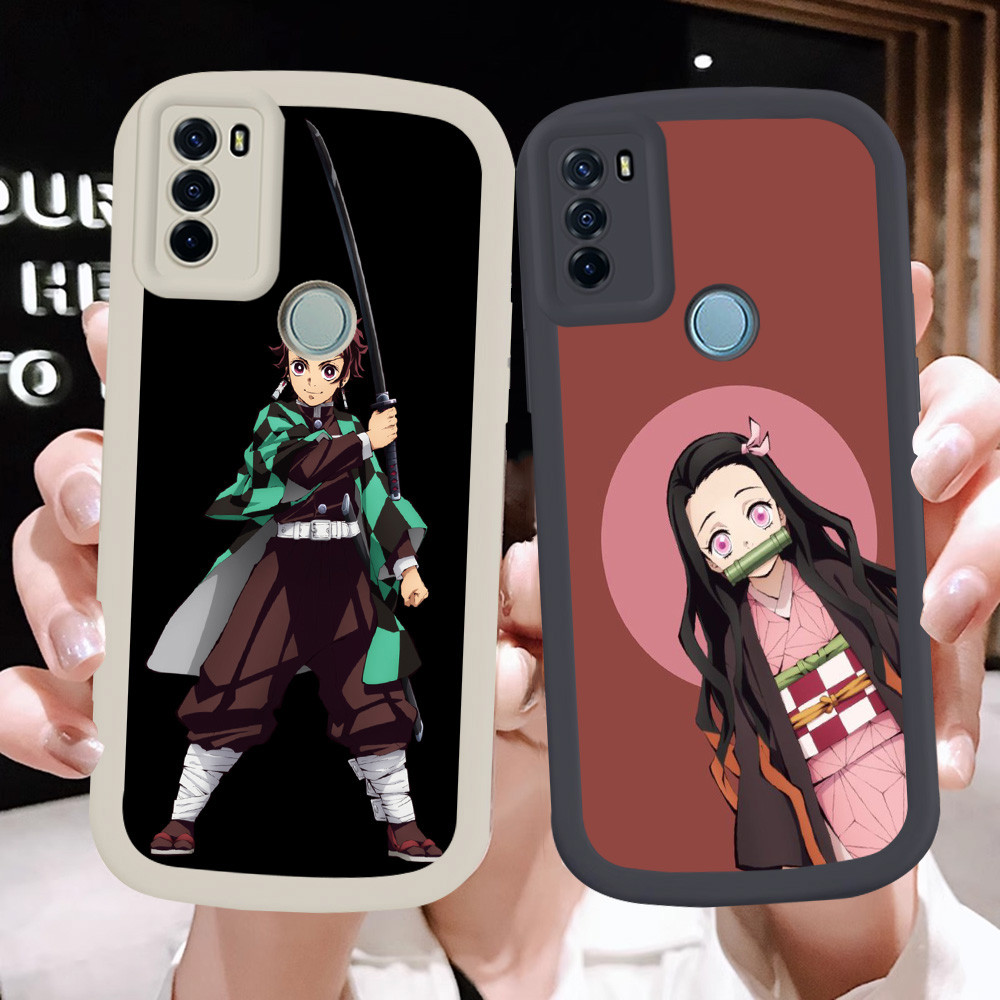 เคสสําหรับ OPPO Reno A92 A74 A53S A33 A52 6 A95 A53 A72 Lite F-89 Demon Slayer