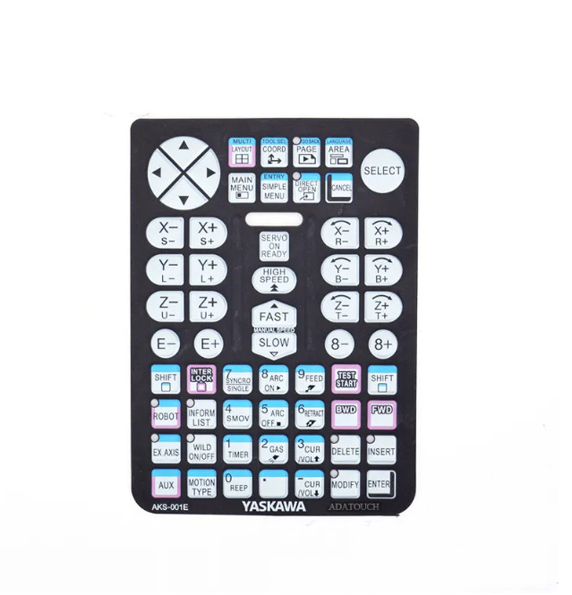 YTH ใหม่เปลี่ยนฟิล์มเมมเบรนสัมผัสที่รองรับสําหรับ YRC1000 JZRCR-APP01-1