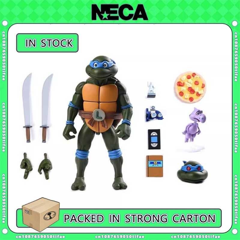 ◆ NECA ของเล่น Ninjago Turtle Leonardite 7 "สัดส่วน Action Figure ต้นฉบับ