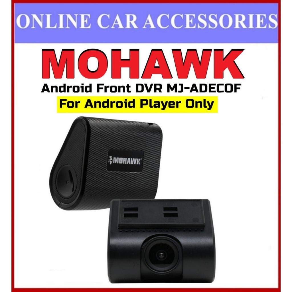 Mohawk MJ Series Android HD Front DVR MJ-ADECOF Dashcam Recorder Mohawk DVR Recorder