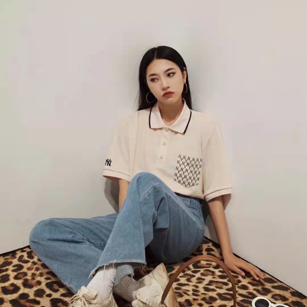 ♞,♘,♙MLB (พร้อมส่ง) เสื้อPOLO MLB   เสื้อใส่ทำงาน ของแท้% FCFD