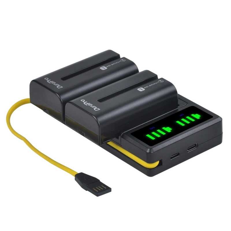 ▥ Np-F750 Np-F550 F750 F550 แบตเตอรี่ NPF 550 750สำหรับ Yonguo/Godox LED แฟลชวิดีโอ SONY Np-F53