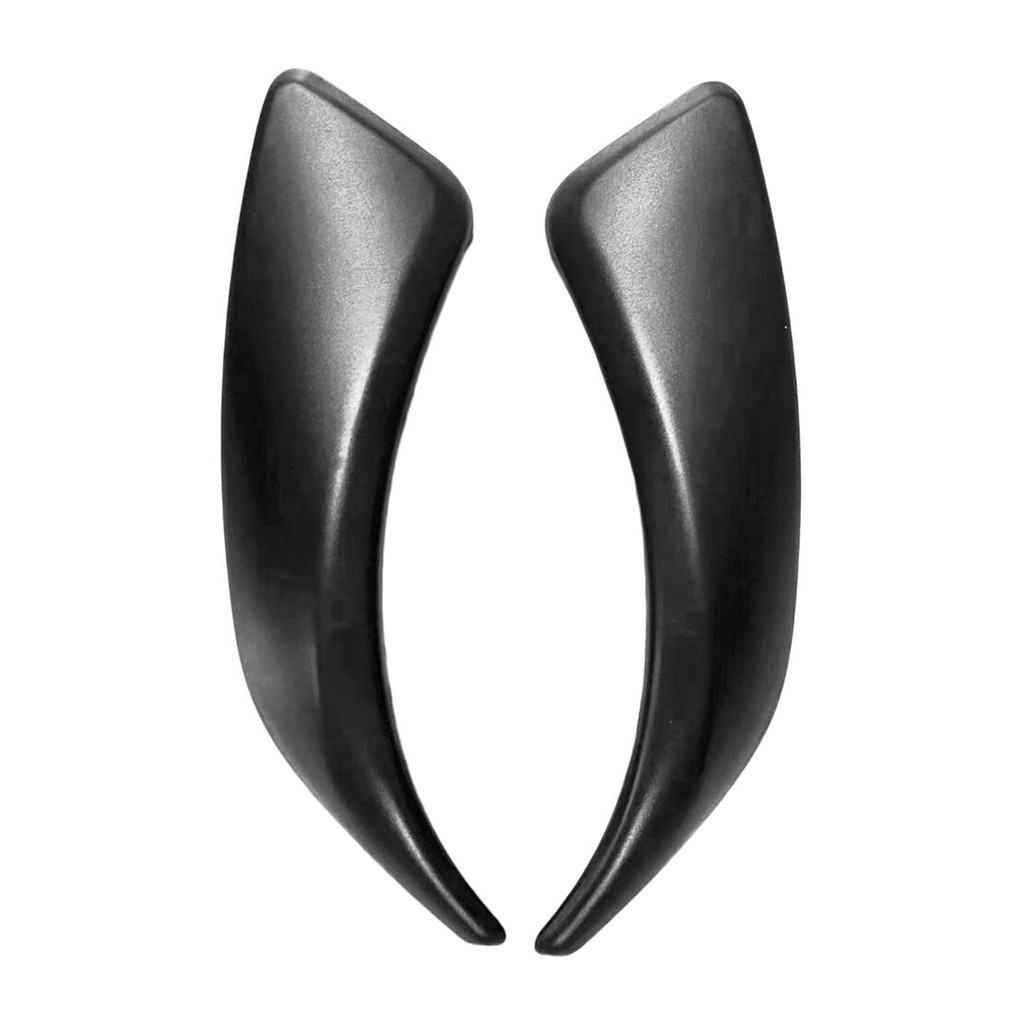 1 คู่สีดําด้านในประตูดึงฝาครอบ Trim Fit สําหรับ BMW 1 Series F20 F21 F22 F23