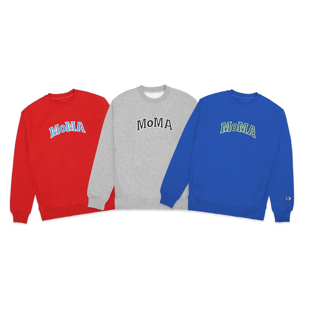 ♞,♘,♙เสื้อสเวตเตอร์โลโก้ Chmp X MoMA vgh