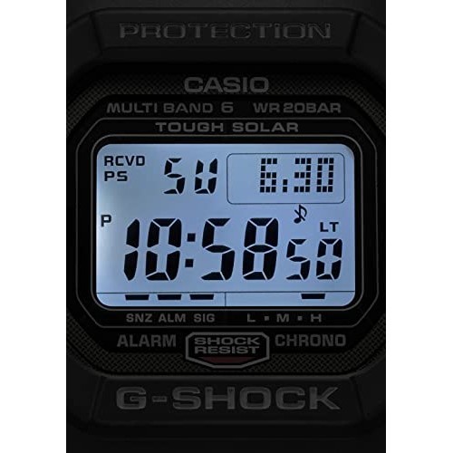 G-SHOCK Casio นาฬิกา G-Shock GW-5000U-1JF ผู้ชาย สีดำสีดำ (ตัวเรือนโลหะ) สินค้าแท้ใหม่เอี่ยม 1 ชิ้น