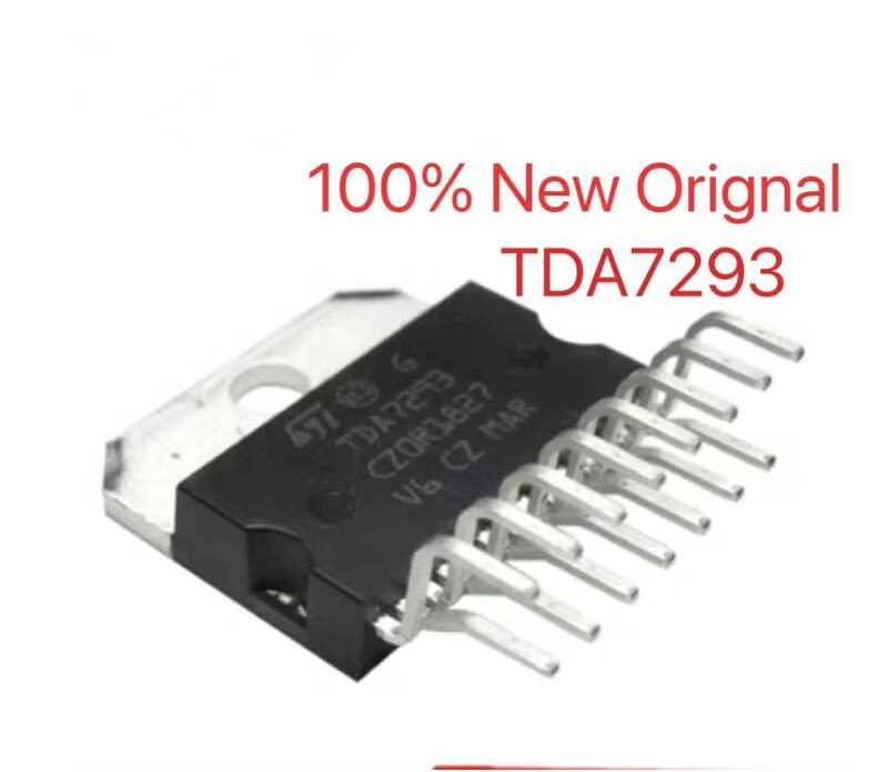 ❤ TDA 7293 1 5 10 ชิ้น 100% วงจรรวมเดิม Zip-15 Tda7293 เครื่องขยายเ