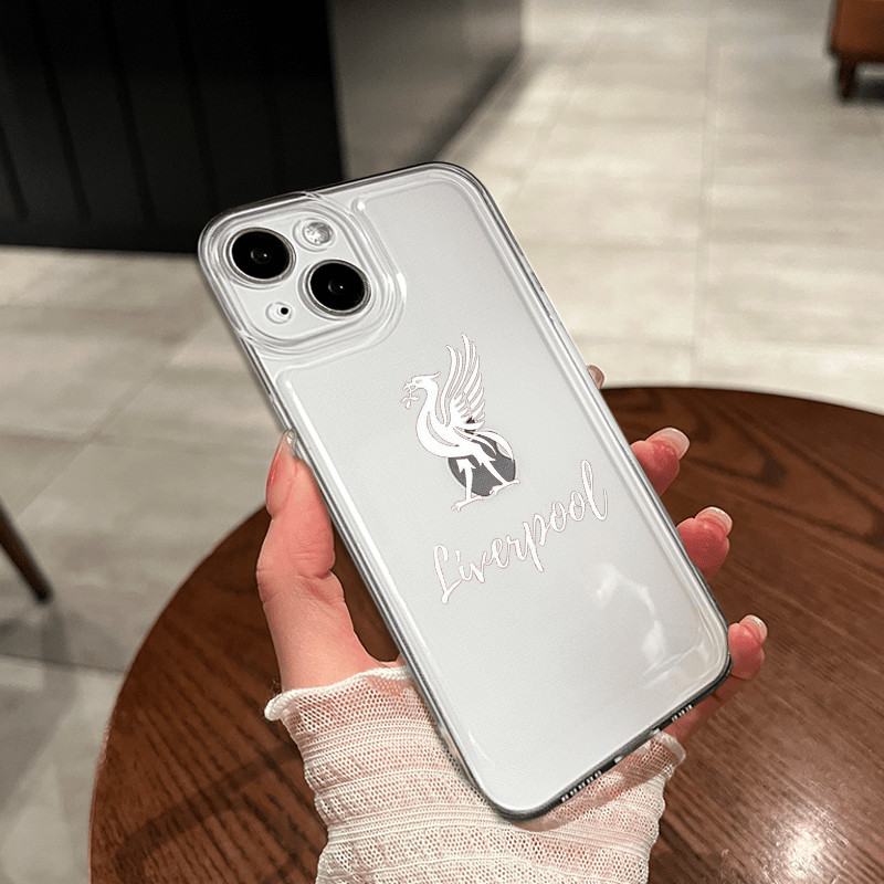 Aqic79 Liverpool FC Club โปร่งใสนิ่มเคสบางพิเศษสําหรับ iPhone 11 12 13 14 15 16 PRO Max เคสโทรศัพท์