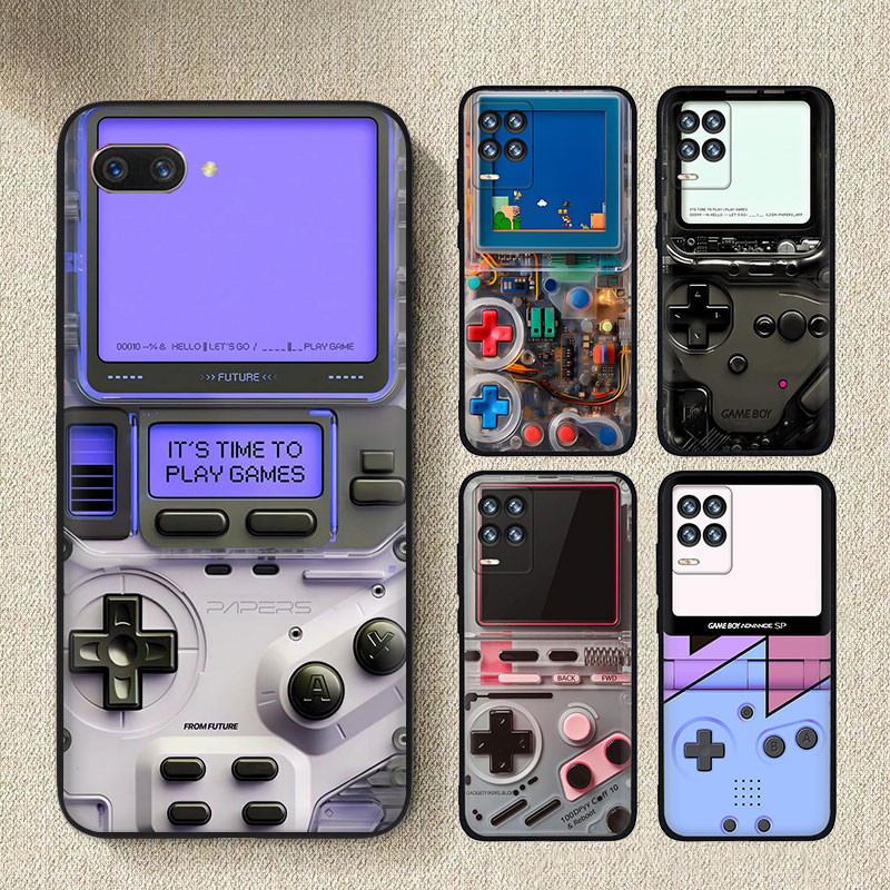 เคสโทรศัพท์ TPU ซิลิคอนแบบนุ่ม Xiaomi Poco M6 F6 X6 Pro R437 Game Boy