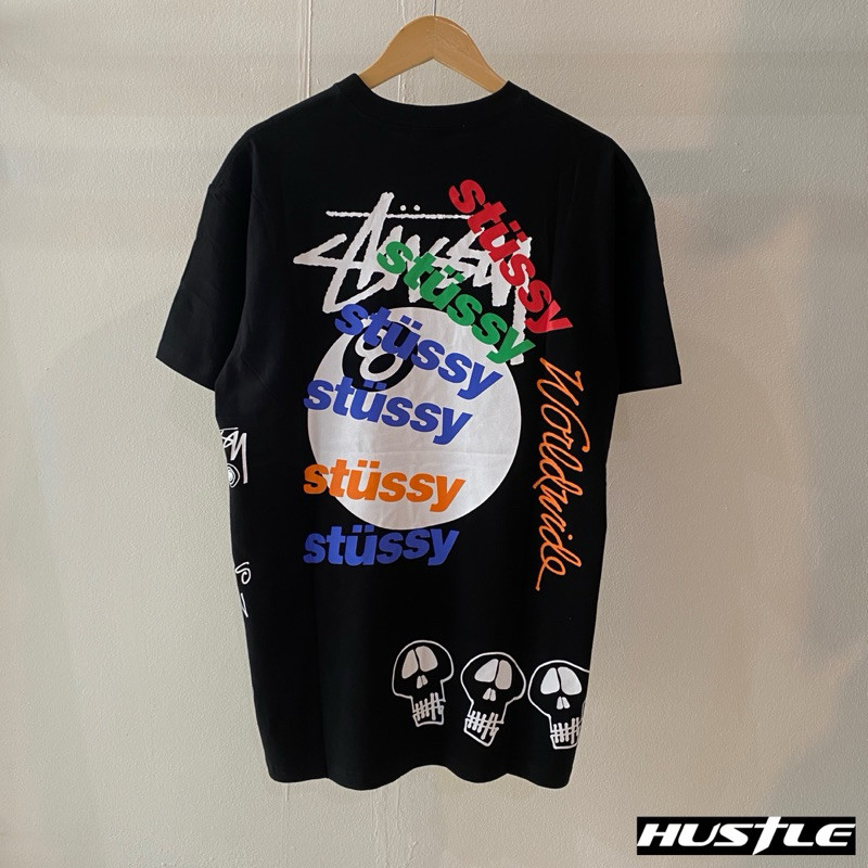♞[Hustle.store]เสื้อ  Stussy Test Strike T-Shirt มือ1ของแท้พร้อมส่ง️️️️️️️️ SGK