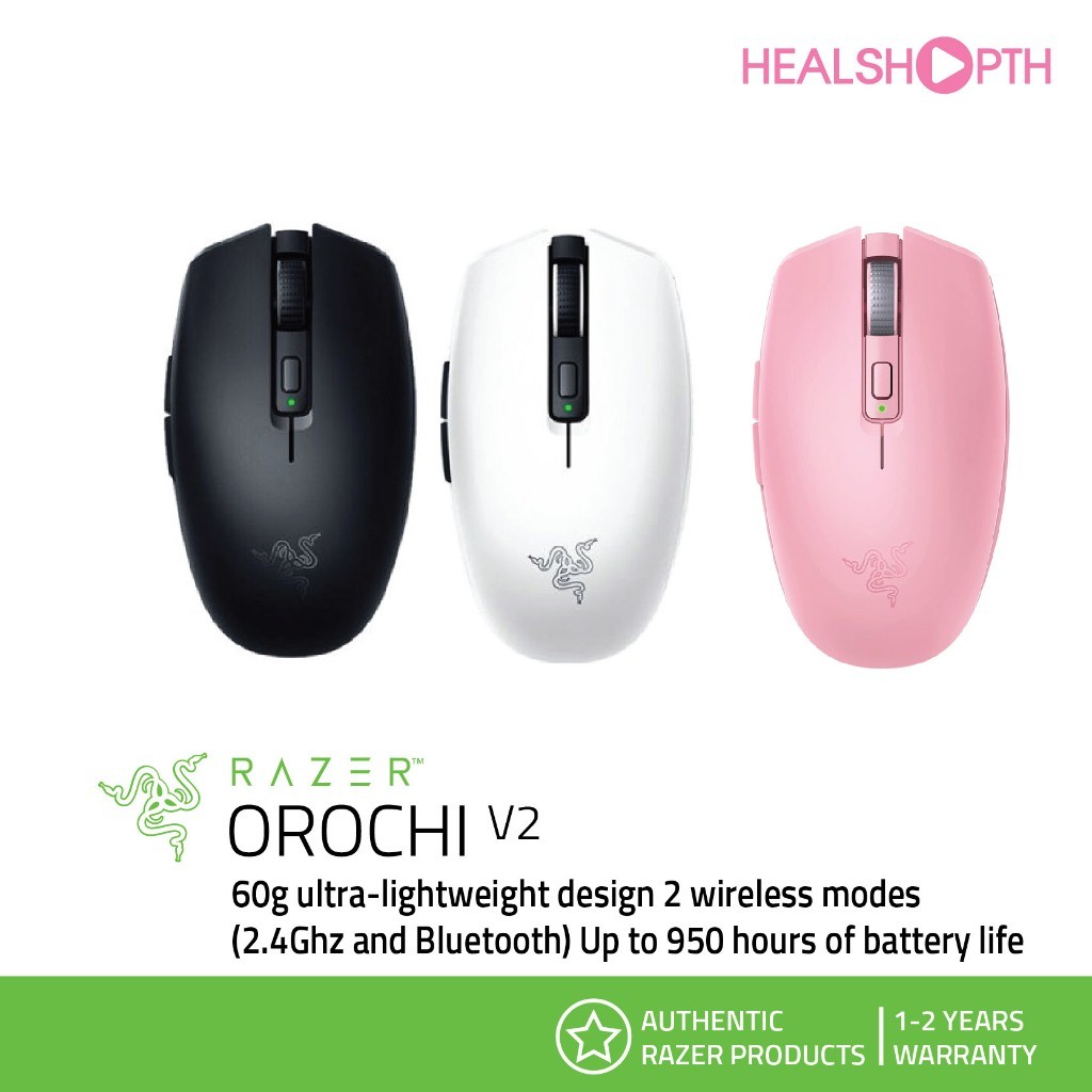 เม้าส์ Razer Orochi V2 Mobile Wireless Gaming Mouse ประกันต่างประเทศ