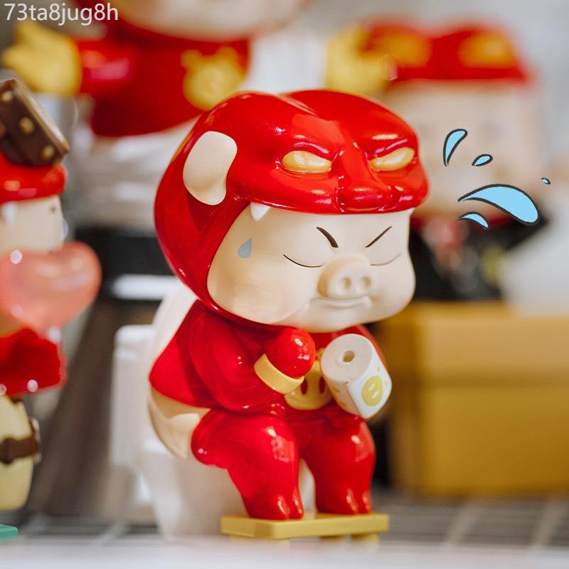 ♞ของแท้ GGbond Pig Man MBTI16 บุคลิกภาพ series blind box ตัวเลขอุปกรณ์ต่อพ่วงตุ๊กตา, ตุ๊กตา, เครื่อ