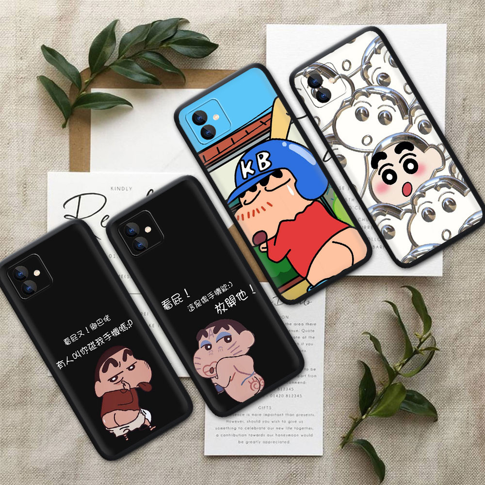 Huawei Y6 Y6s Y6Pro Y6 Y7 Y9 Prime 2019 เคสโทรศัพท์แบบนุ่ม J234 เครยอนชินจัง