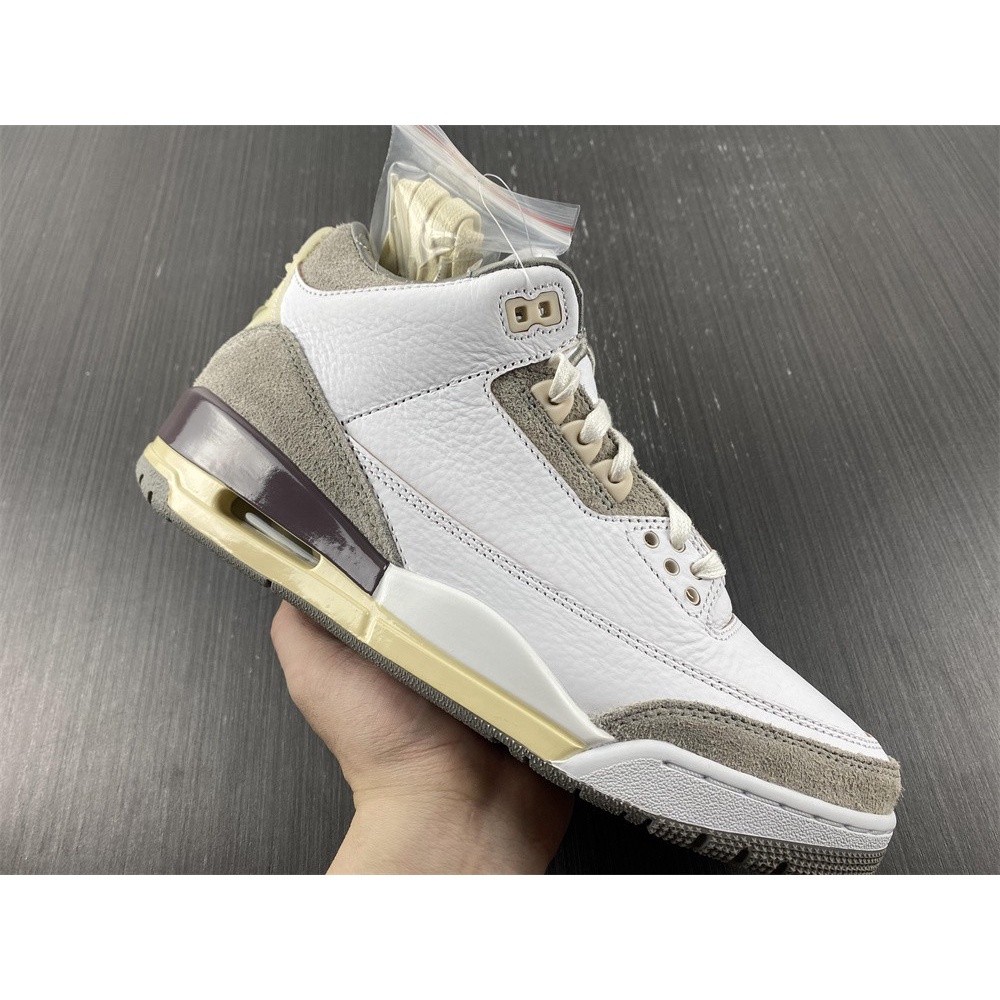 Pk Perfect AJ 3 x A Ma Maniere DH3434-110 รองเท้าผ้าใบสําหรับผู้ชายและผู้หญิง