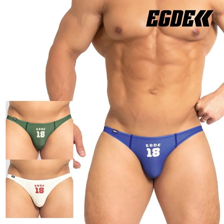 โลกคนมีสไตล์3643 Made in Japan EGDE กางเกงในชายเอวต่ําโพลีเอสเตอร์ Spandex Silky Elastic Number 18