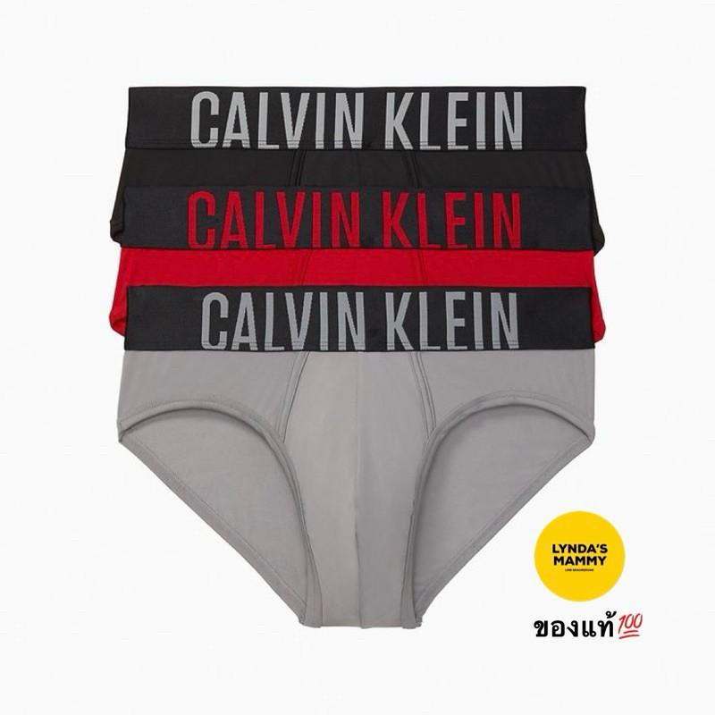 พร้อมส่ง TR11 กางเกงชั้นในชาย Calvin Klein Intense Power Microfiber Hip Brief แพ้ค3 ตัว