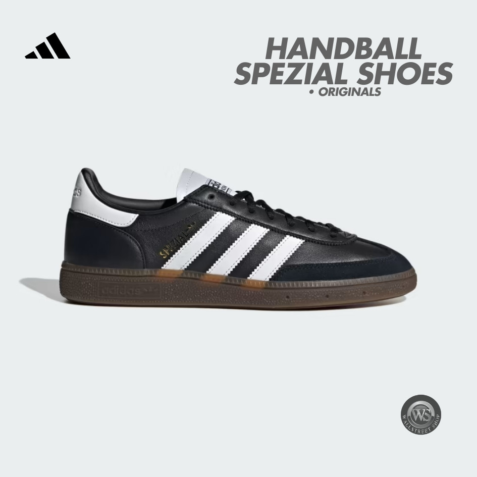 ลิขสิทธิ์แท้ รองเท้า Adidas แฮนด์บอล Spezial IE3402 Core Black / Cloud White / Gum ป้ายสคบ.ไทย