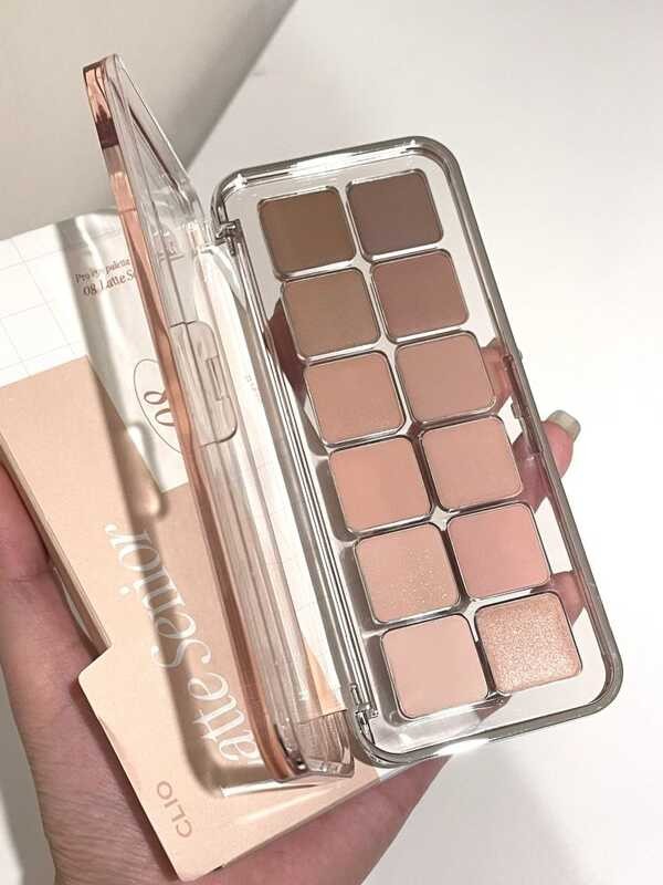 ▣ Clio European New Release Twee-Color Eyeshadow Palette Airy Feel Dull Pearl Glow Long-Lastin