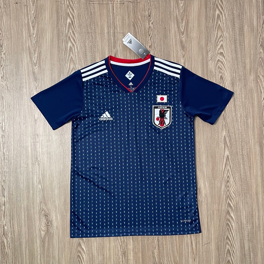 ใหม่ล่าสุด เสื้อบอล ญี่ปุ่น สีกรมลายจุดJapan2023/2024เนื้อผ้า เกรดแฟนบอลAAA